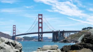 What is the bridge in San Francisco famous for?