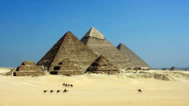 Let’s go see the Egyptian pyramids